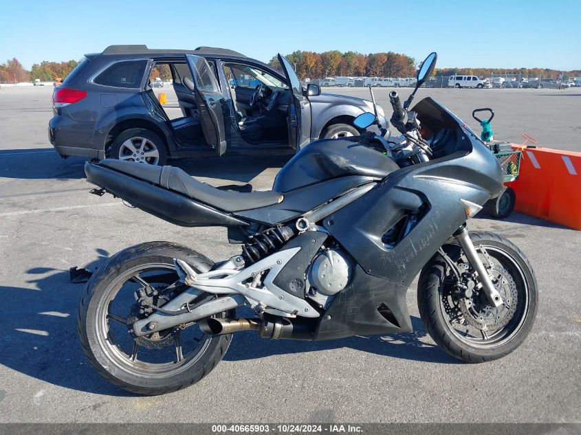 2007 Kawasaki Ex650 A VIN: JKAEXEA167A018278 Lot: 40665903