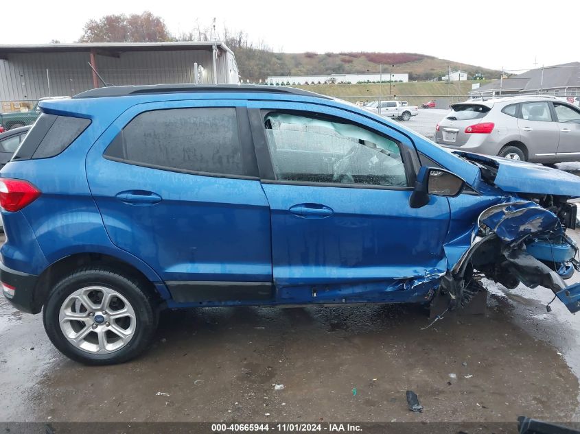 2019 Ford Ecosport Se VIN: MAJ6S3GL8KC266962 Lot: 40665944