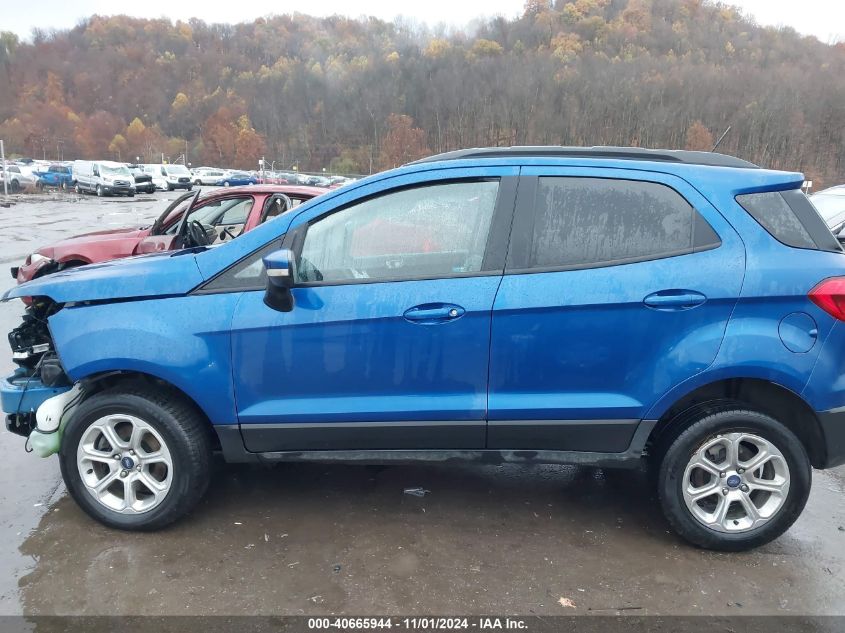 2019 Ford Ecosport Se VIN: MAJ6S3GL8KC266962 Lot: 40665944