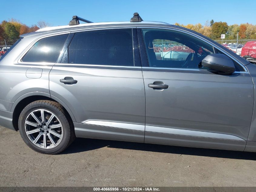 2017 Audi Q7 3.0T Premium VIN: WA1VAAF77HD038076 Lot: 40665956