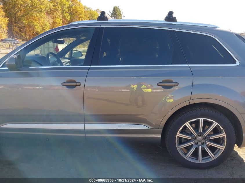 2017 Audi Q7 3.0T Premium VIN: WA1VAAF77HD038076 Lot: 40665956