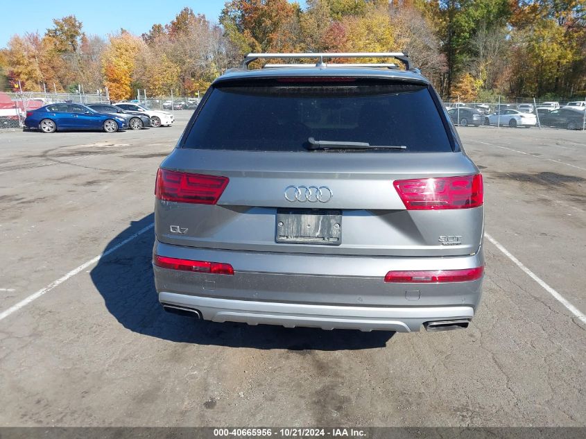 2017 Audi Q7 3.0T Premium VIN: WA1VAAF77HD038076 Lot: 40665956