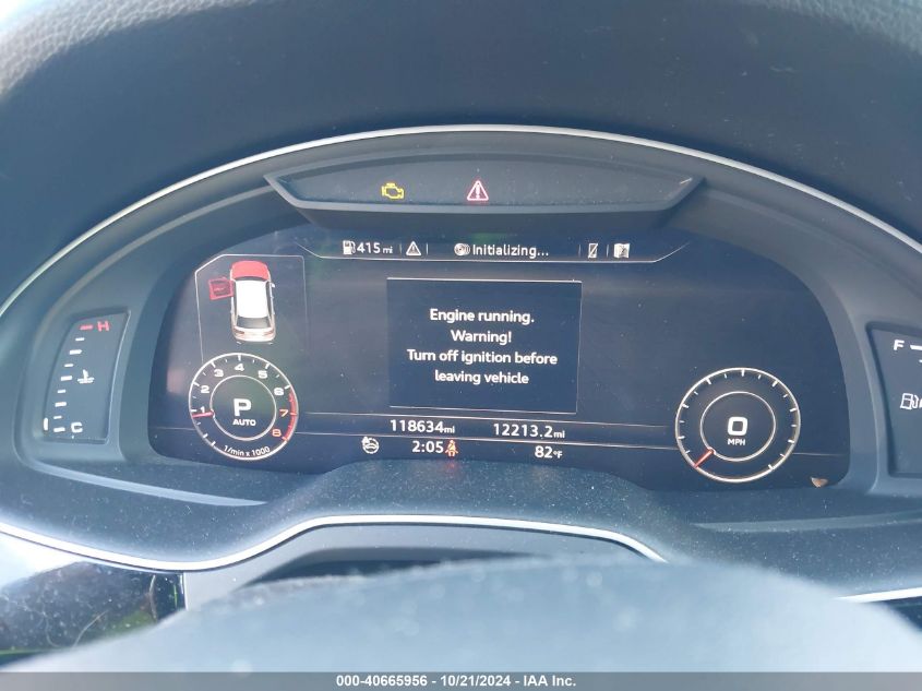 2017 Audi Q7 3.0T Premium VIN: WA1VAAF77HD038076 Lot: 40665956