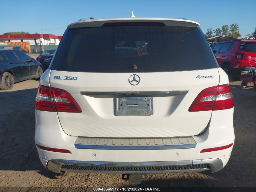 2015 Mercedes-Benz Ml 350 4Matic VIN: 4JGDA5HB1FA569696 Lot: 40665977