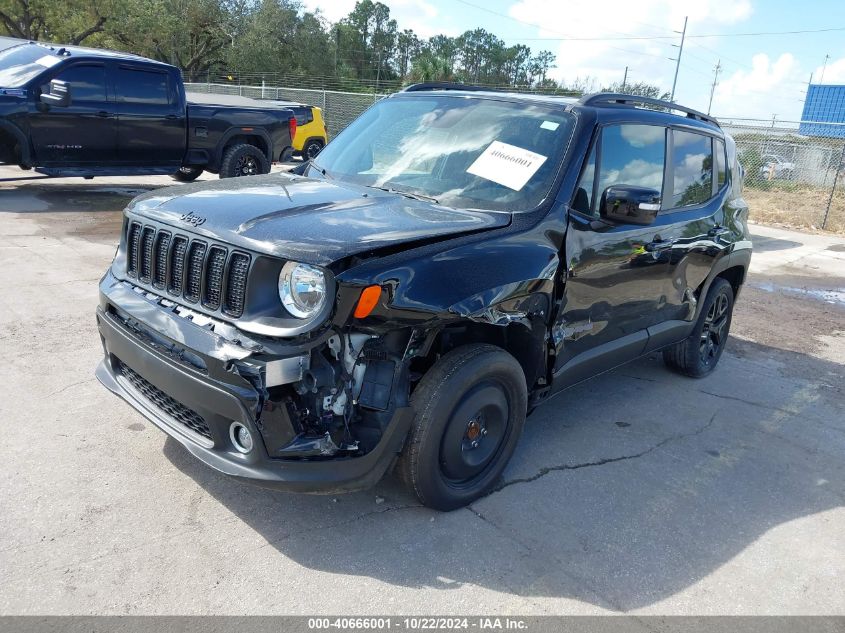 2019 Jeep Renegade Altitude 4X4 VIN: ZACNJBBBXKPJ87870 Lot: 40666001