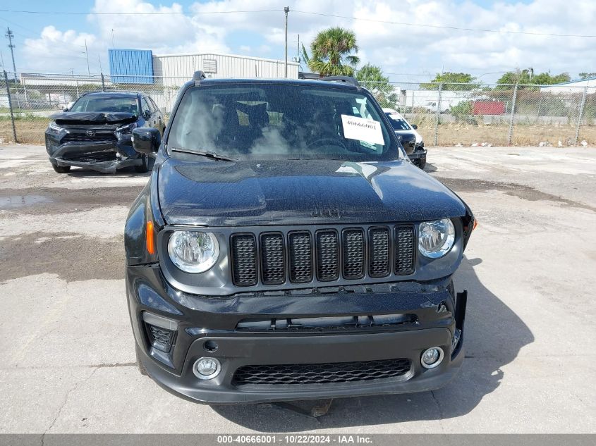 2019 Jeep Renegade Altitude 4X4 VIN: ZACNJBBBXKPJ87870 Lot: 40666001