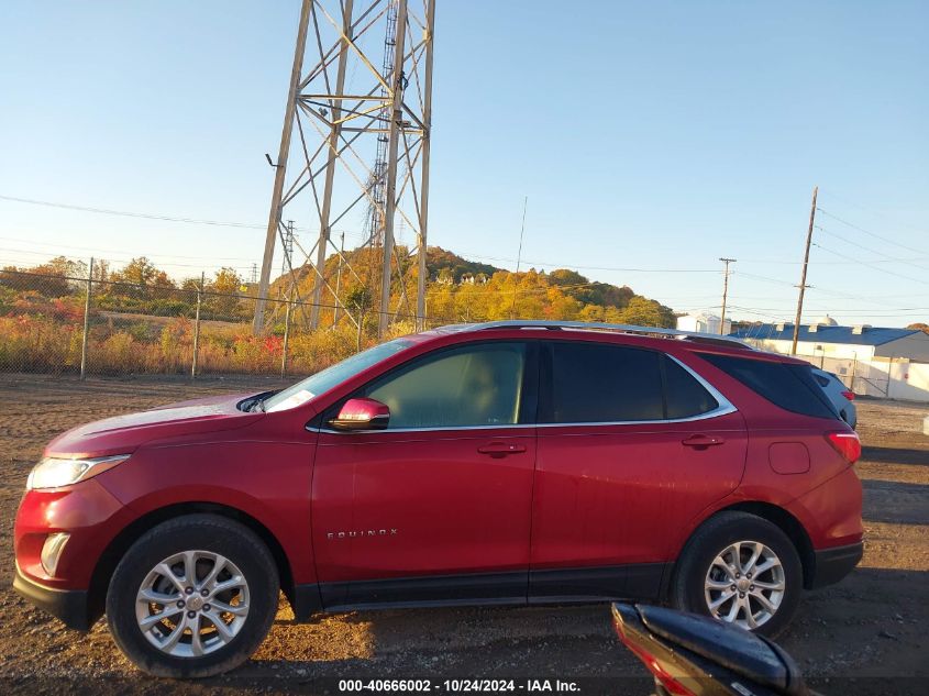 2018 Chevrolet Equinox Lt VIN: 2GNAXSEV8J6212225 Lot: 40666002