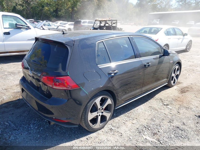 2015 VOLKSWAGEN GOLF GTI 2.0T SE 4-DOOR - 3VW4T7AU0FM028015
