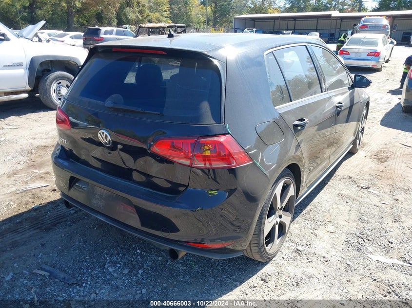 2015 VOLKSWAGEN GOLF GTI 2.0T SE 4-DOOR - 3VW4T7AU0FM028015