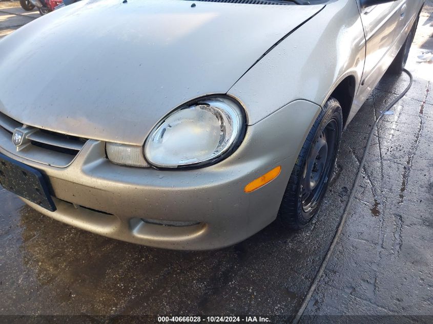 2002 Dodge Neon Se VIN: 1B3ES46C42D538089 Lot: 40666028