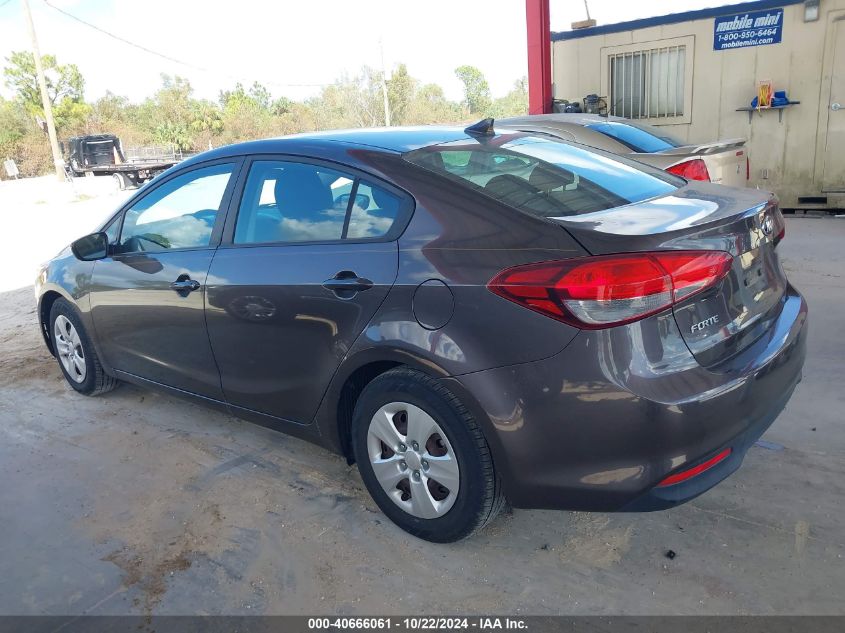 2017 Kia Forte Lx VIN: 3KPFK4A71HE011034 Lot: 40666061