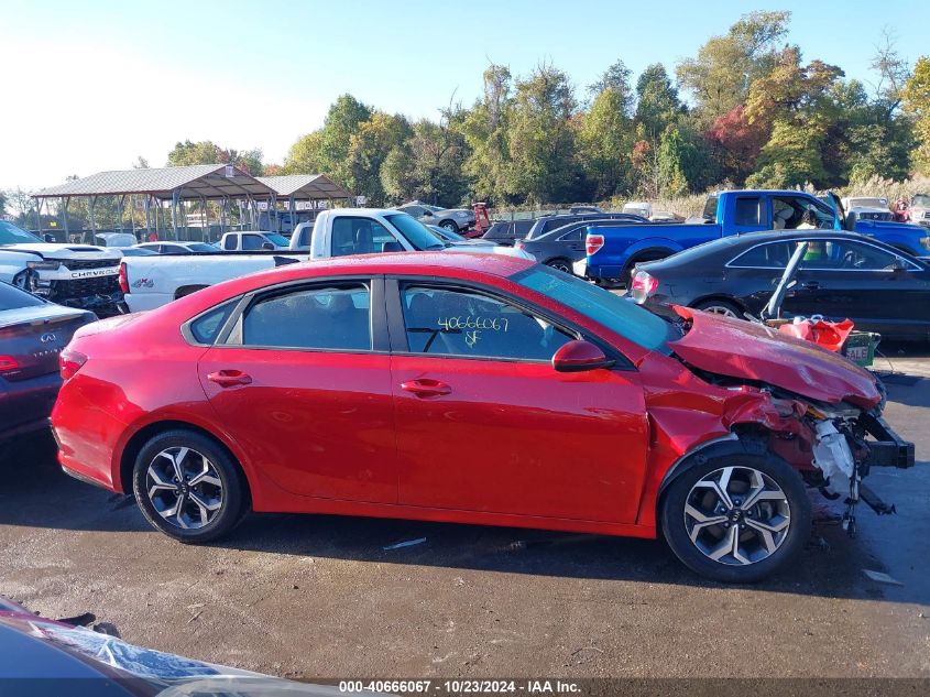 2021 Kia Forte Fe/Lxs VIN: 3KPF24AD3ME284282 Lot: 40666067