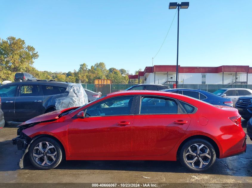 2021 Kia Forte Fe/Lxs VIN: 3KPF24AD3ME284282 Lot: 40666067