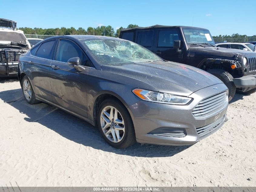 VIN 1FA6P0H7XE5403796 2014 Ford Fusion, SE no.1