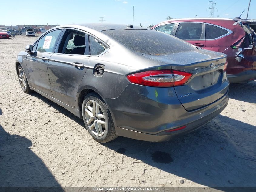 VIN 1FA6P0H7XE5403796 2014 Ford Fusion, SE no.3