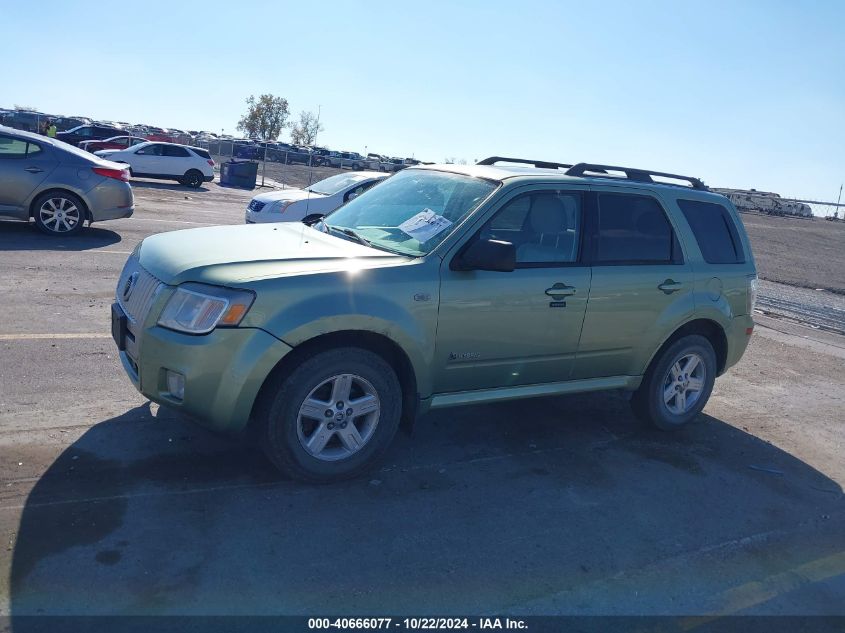 2009 Mercury Mariner Hybrid VIN: 4M2CU39329KJ22046 Lot: 40666077