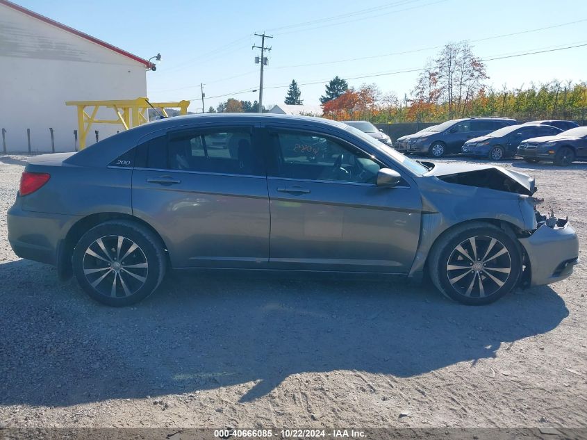 2012 Chrysler 200 Touring VIN: 1C3CCBBGXCN298255 Lot: 40666085