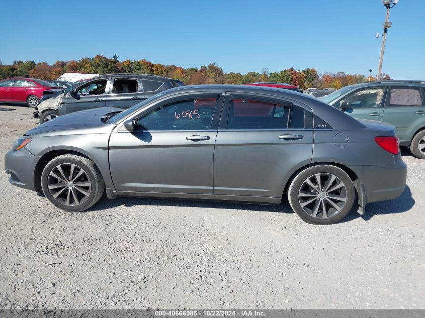 2012 Chrysler 200 Touring VIN: 1C3CCBBGXCN298255 Lot: 40666085