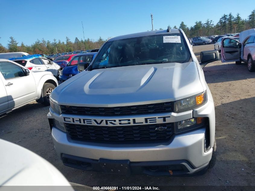 2019 Chevrolet Silverado 1500 Custom VIN: 1GCUYBEF0KZ333977 Lot: 40666091