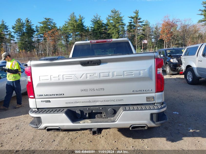 2019 Chevrolet Silverado 1500 Custom VIN: 1GCUYBEF0KZ333977 Lot: 40666091