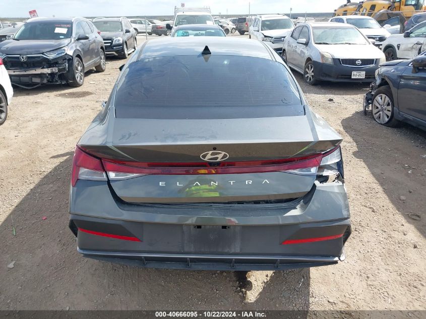 2024 Hyundai Elantra Sel VIN: KMHLM4DG8RU852257 Lot: 40666095