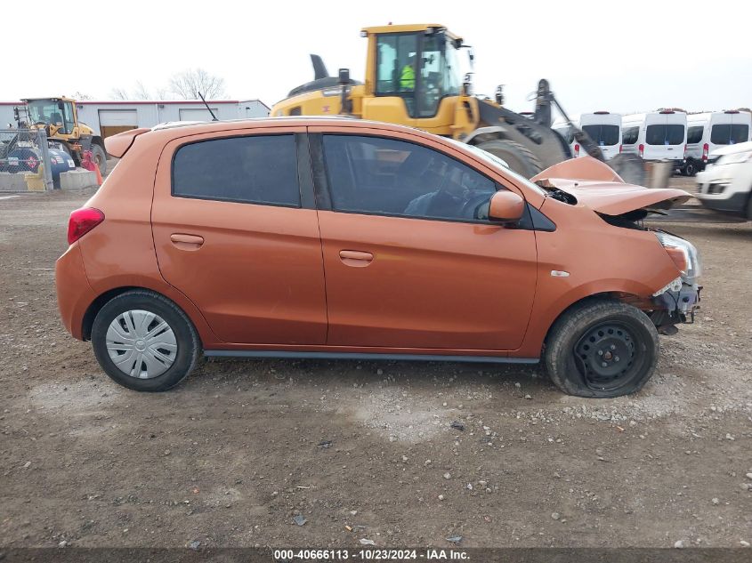 2018 Mitsubishi Mirage Es VIN: ML32A3HJ1JH000499 Lot: 40666113