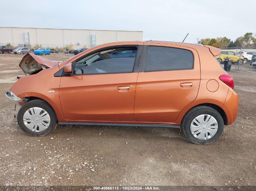 2018 Mitsubishi Mirage Es VIN: ML32A3HJ1JH000499 Lot: 40666113