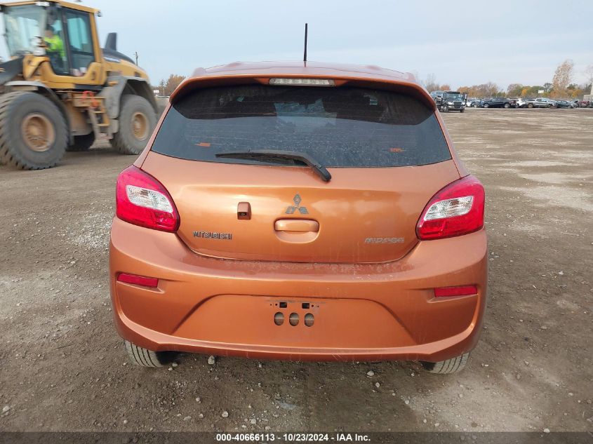 2018 Mitsubishi Mirage Es VIN: ML32A3HJ1JH000499 Lot: 40666113