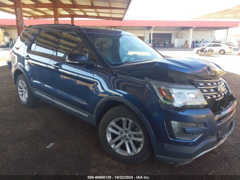 2016 Ford Explorer Xlt VIN: 1FM5K7D84GGA07653 Lot: 40666128