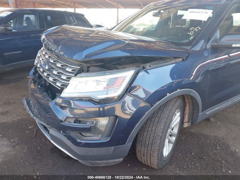 2016 Ford Explorer Xlt VIN: 1FM5K7D84GGA07653 Lot: 40666128