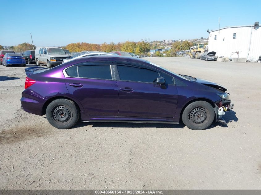 2012 Honda Civic Sdn Lx VIN: 2HGFB2F5XCH605809 Lot: 40666154