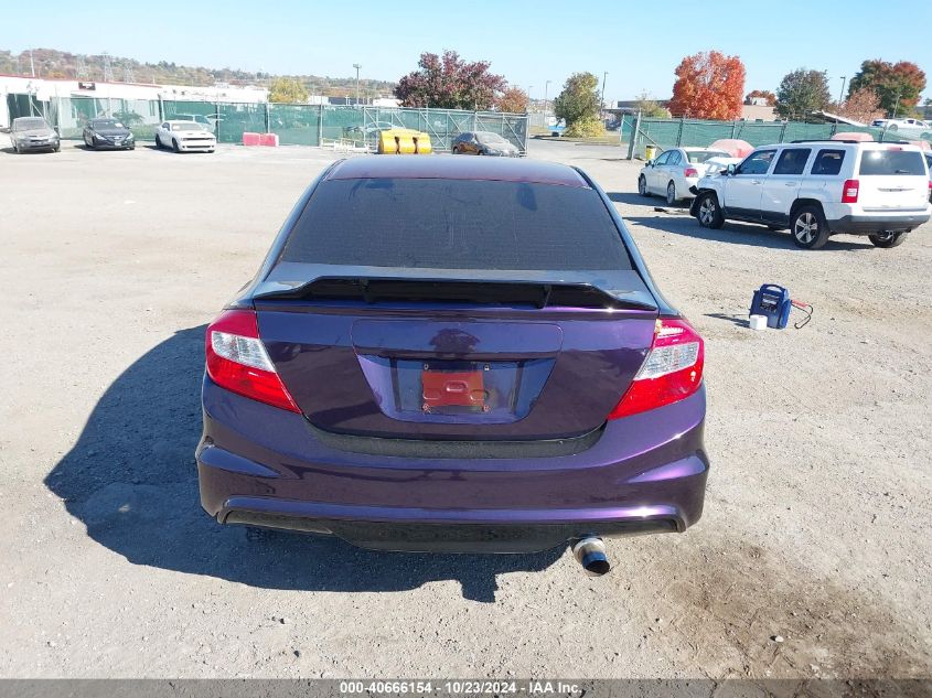 2012 Honda Civic Sdn Lx VIN: 2HGFB2F5XCH605809 Lot: 40666154