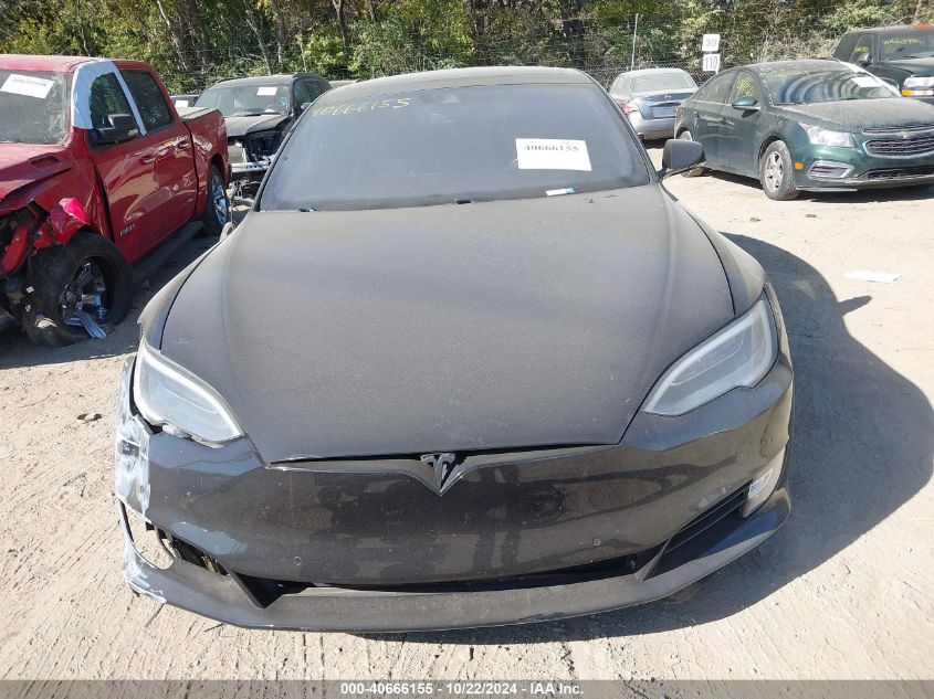 2016 Tesla Model S 90D/P100D/P85D/P90D VIN: 5YJSA1E4XGF143489 Lot: 40666155