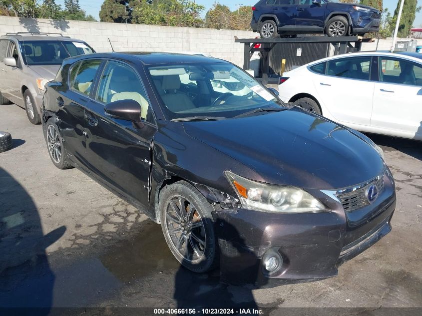 2012 Lexus Ct 200H Premium VIN: JTHKD5BH1C2098797 Lot: 40666156