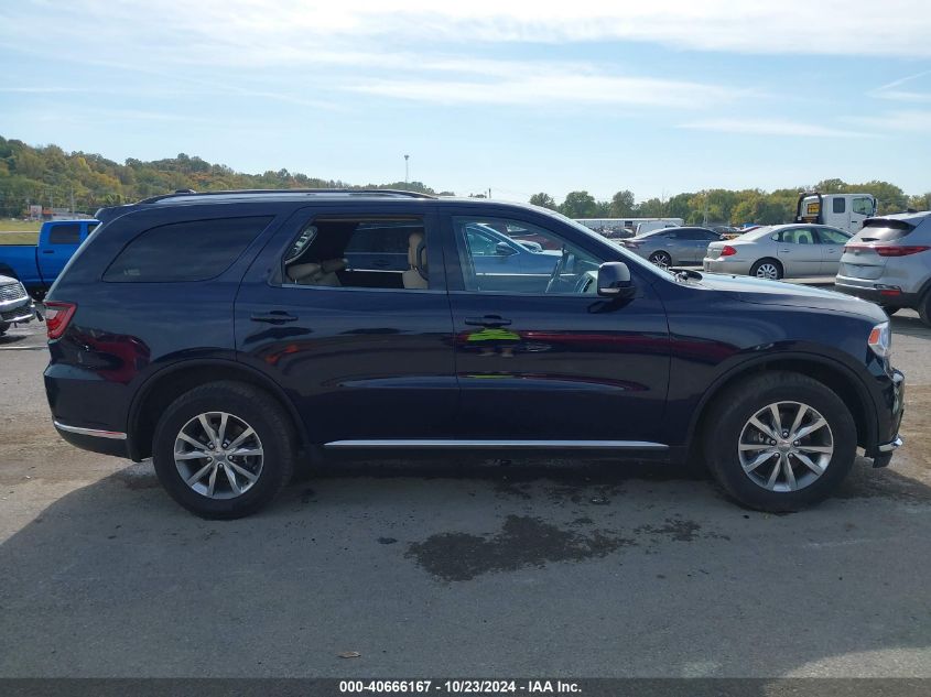 2014 Dodge Durango Limited VIN: 1C4RDJDG9EC318519 Lot: 40666167