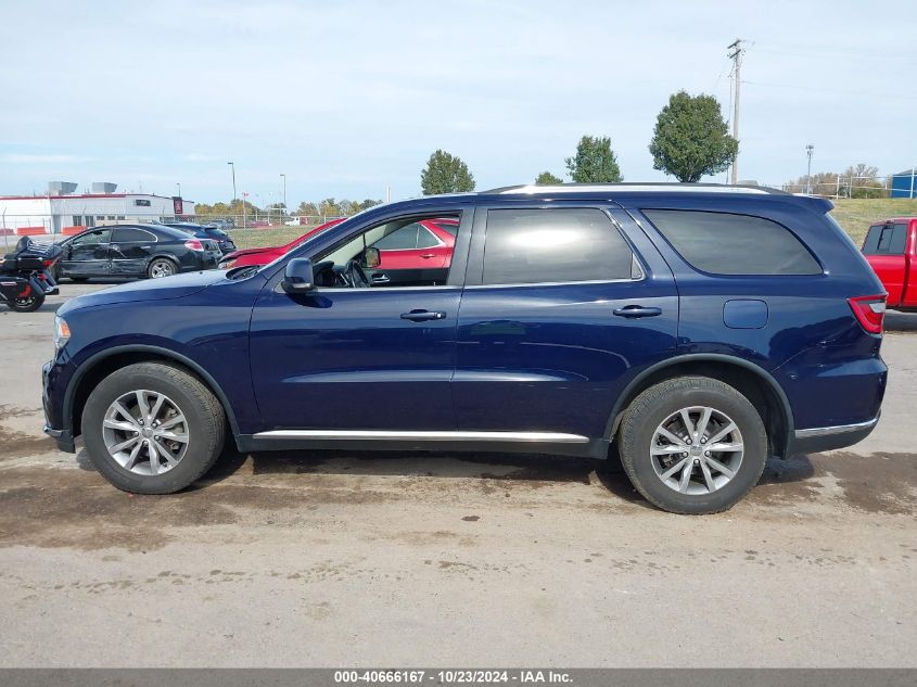 2014 Dodge Durango Limited VIN: 1C4RDJDG9EC318519 Lot: 40666167