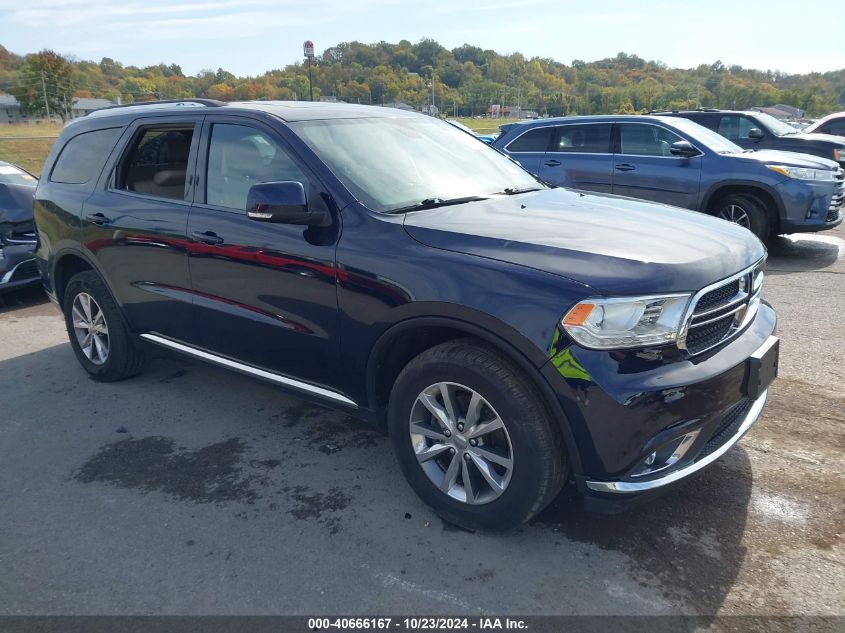 2014 Dodge Durango Limited VIN: 1C4RDJDG9EC318519 Lot: 40666167