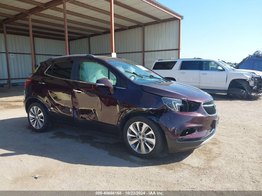 2018 Buick Encore Preferred VIN: KL4CJASB3JB698487 Lot: 40666168