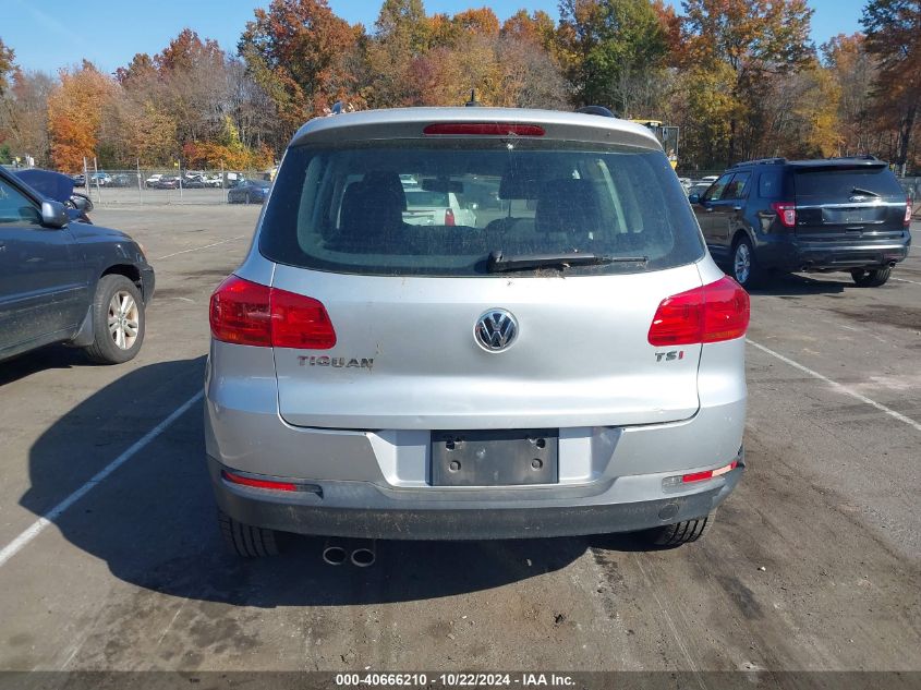 2016 Volkswagen Tiguan S VIN: WVGAV7AX5GW502631 Lot: 40666210