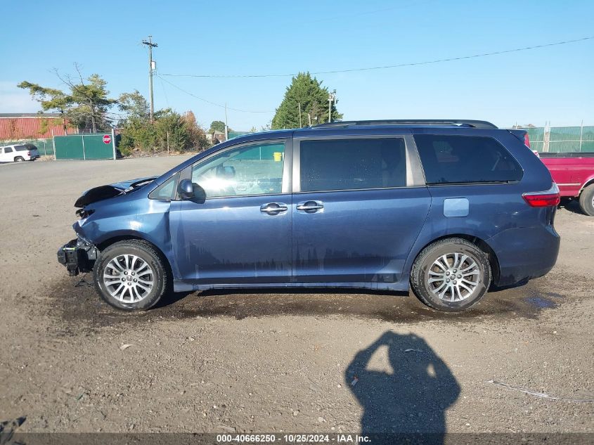 2018 Toyota Sienna Xle 8 Passenger VIN: 5TDYZ3DC9JS927009 Lot: 40666250