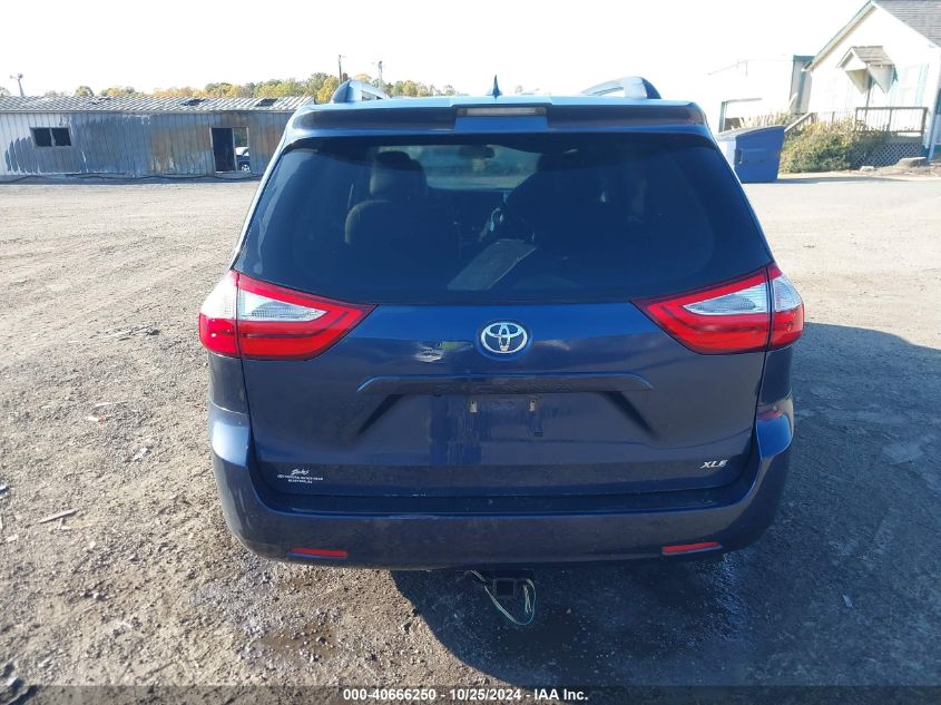 2018 Toyota Sienna Xle 8 Passenger VIN: 5TDYZ3DC9JS927009 Lot: 40666250