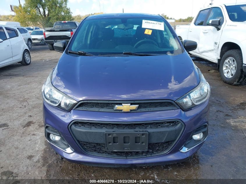 2016 Chevrolet Spark Ls Cvt VIN: KL8CB6SA1GC633821 Lot: 40666270