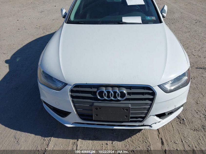 2013 Audi A4 2.0T Premium VIN: WAUBFAFL7DN007144 Lot: 40666296