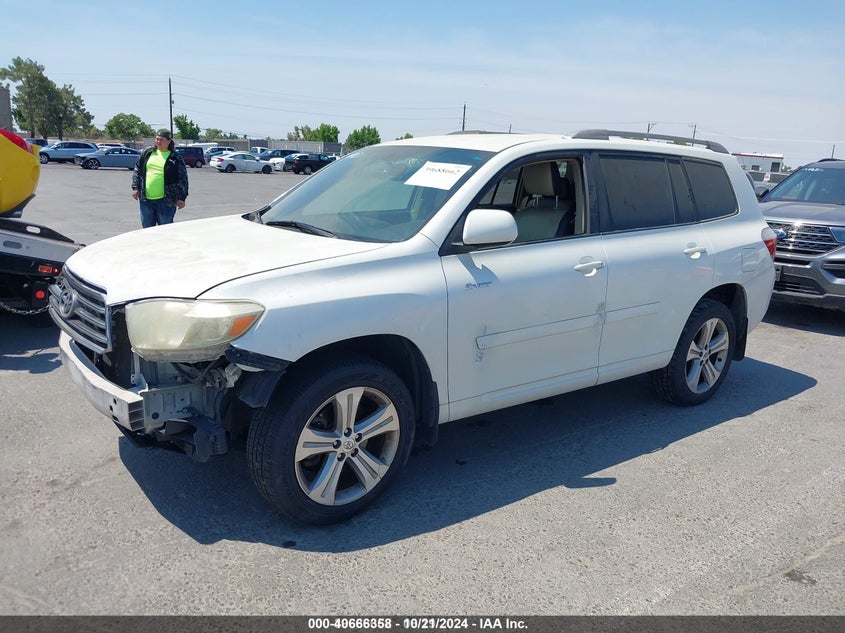 JTEES43A182046640 2008 TOYOTA HIGHLANDER photo no. 2