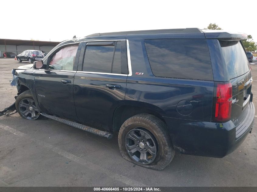 2017 Chevrolet Tahoe Lt VIN: 1GNSKBKC2HR215383 Lot: 40666405