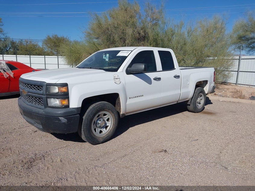 Vin: 1gcrcpeh1fz188750, lot: 41155684, chevrolet silverado 1500 wt 20152