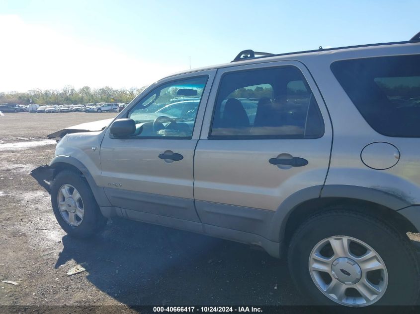 2001 Ford Escape Xlt VIN: 1FMYU04101KA34287 Lot: 40666417