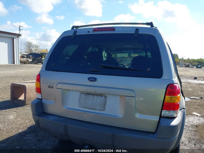 2001 Ford Escape Xlt VIN: 1FMYU04101KA34287 Lot: 40666417