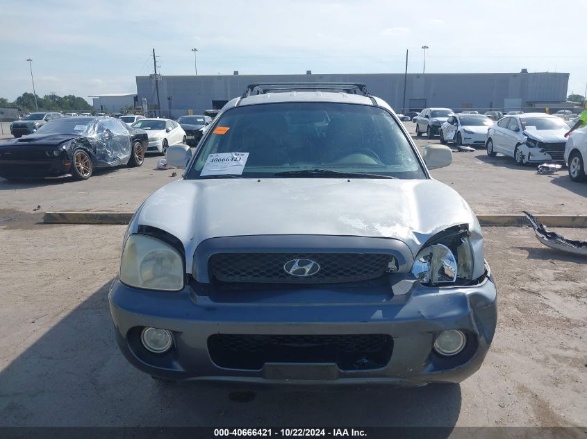 2004 Hyundai Santa Fe Gls VIN: KM8SC13D34U660998 Lot: 40666421