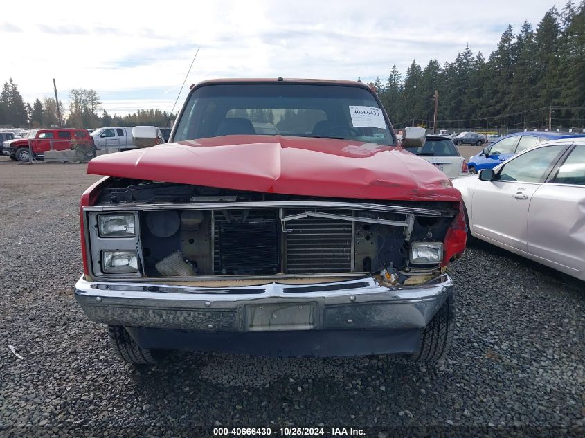 1988 Chevrolet Blazer V10 VIN: 1GNEV18K4JF122062 Lot: 40666430